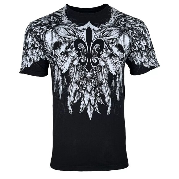Xtreme Couture by Affliction Men's T-Shirt Gatherer Biker Tattoo S-5XL - Picture 8 of 8